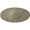 Ekena Millwork Madrid Ceiling Medallion, Hand-Painted Castle Stone Crackle, 24 3/4"W x 12 1/2"H x 1 3/4"P CM24X12MACSC - alternate 1